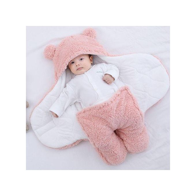 Gigoteuse Sherpa Pour Bébé, Couverture Super Douce Pour Nouveau-Né – Image 2