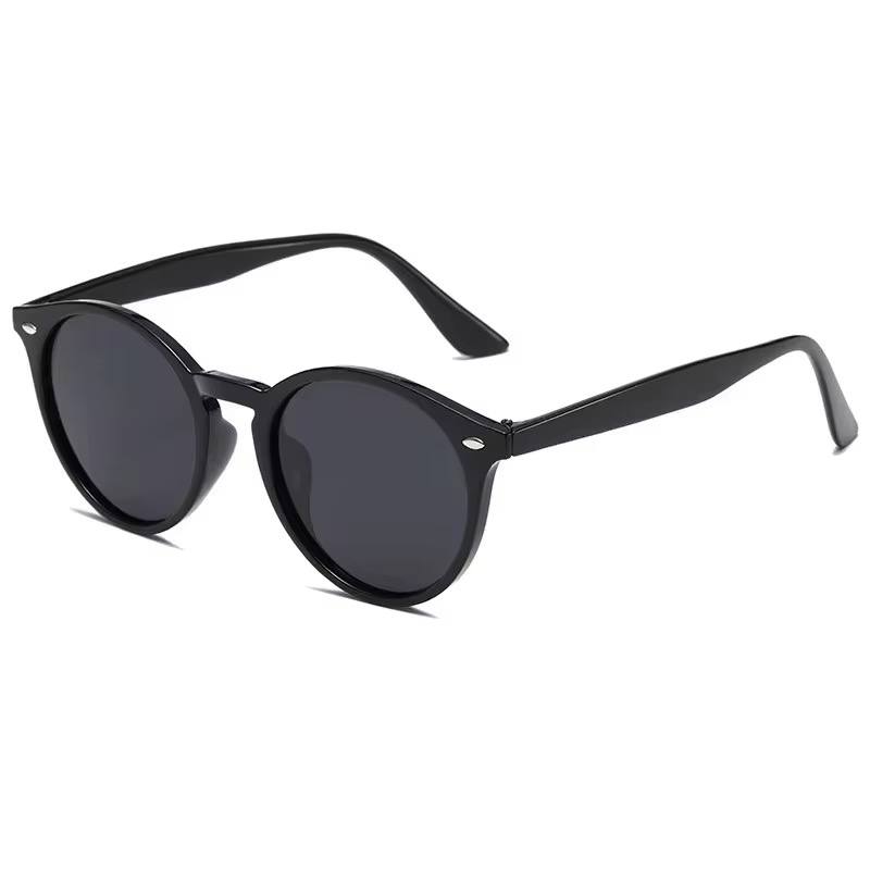 Lunettes soleil rondes tendance unisexe – Image 3