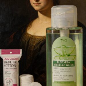Home eau micellaire aloe vera twg 300 ml + cotons démaquillants